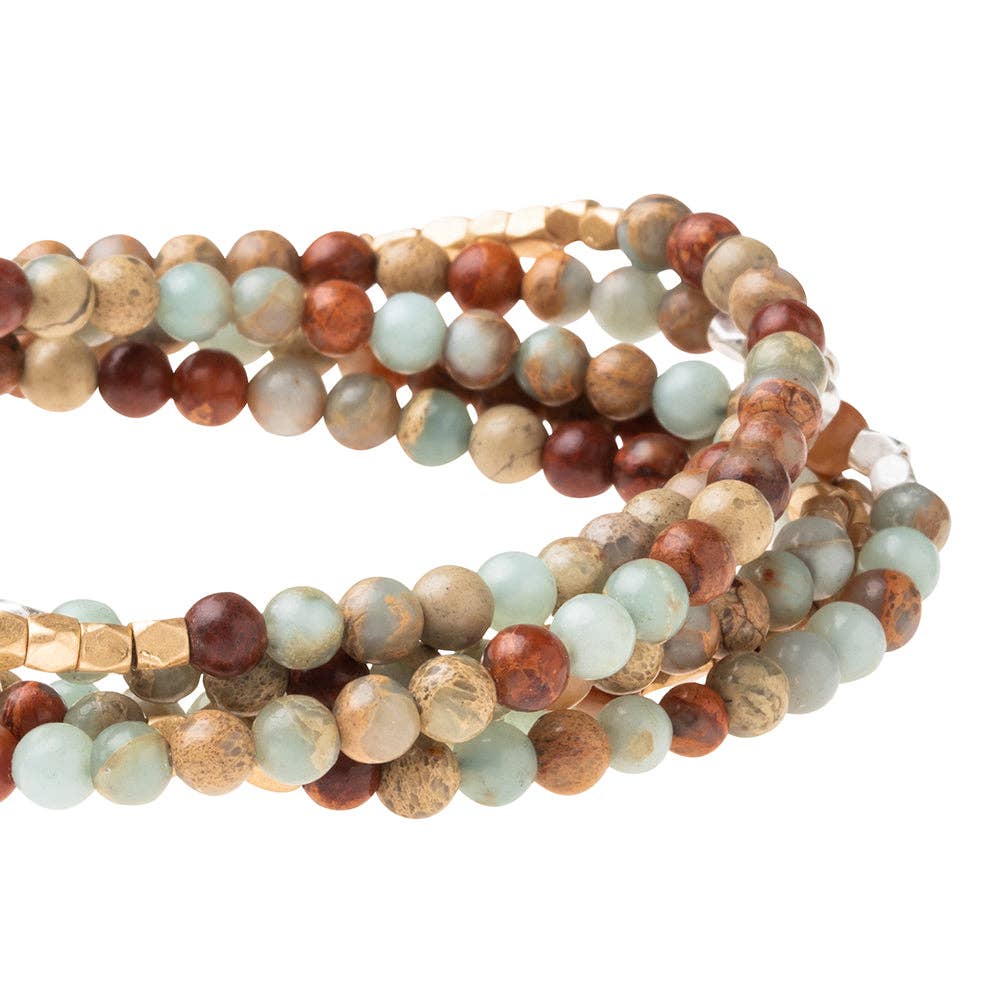 Scout Curated Wears - Stone Wrap: Aqua Terra - Stone of Peace