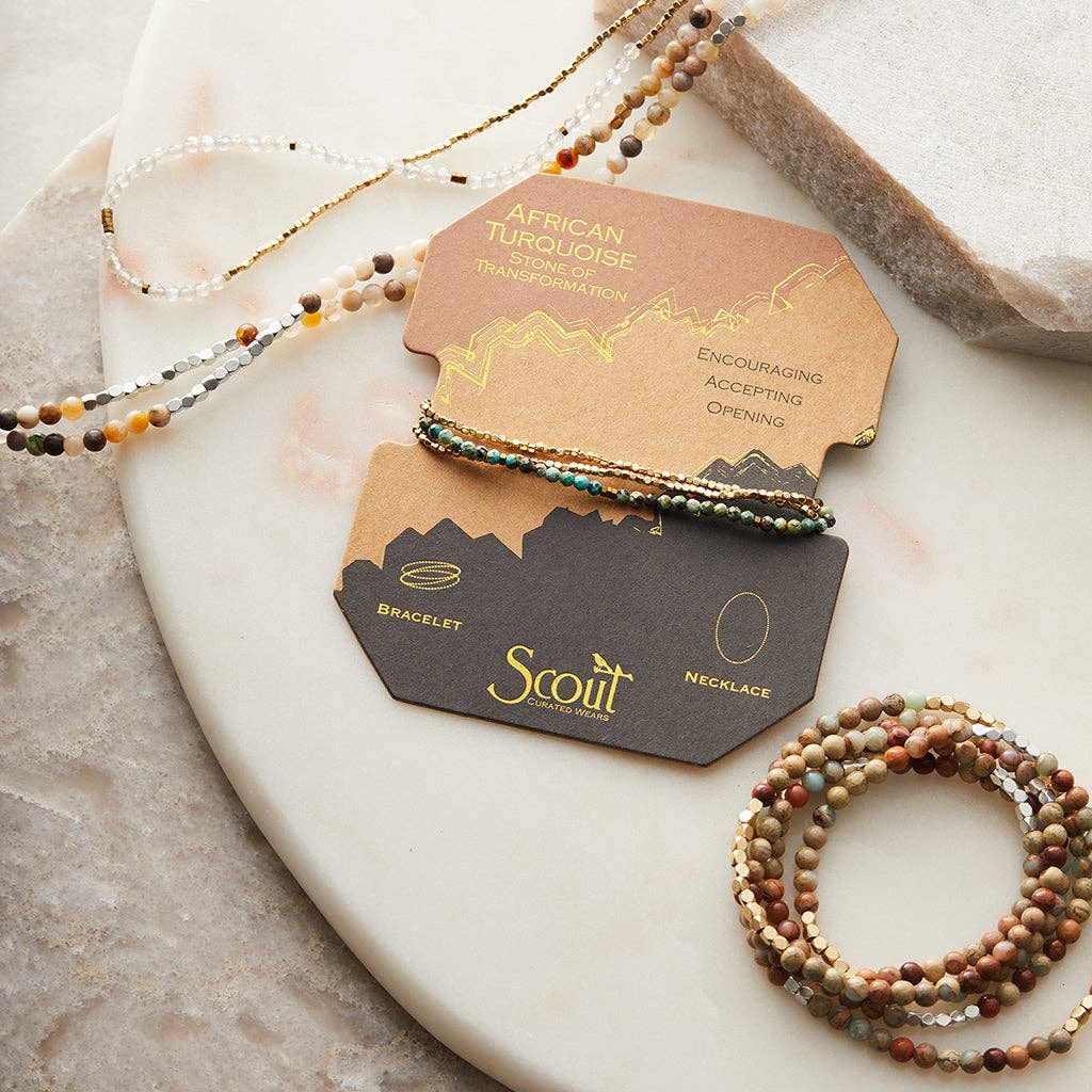 Scout Curated Wears - Delicate Stone Amazonite - Stone of Courage