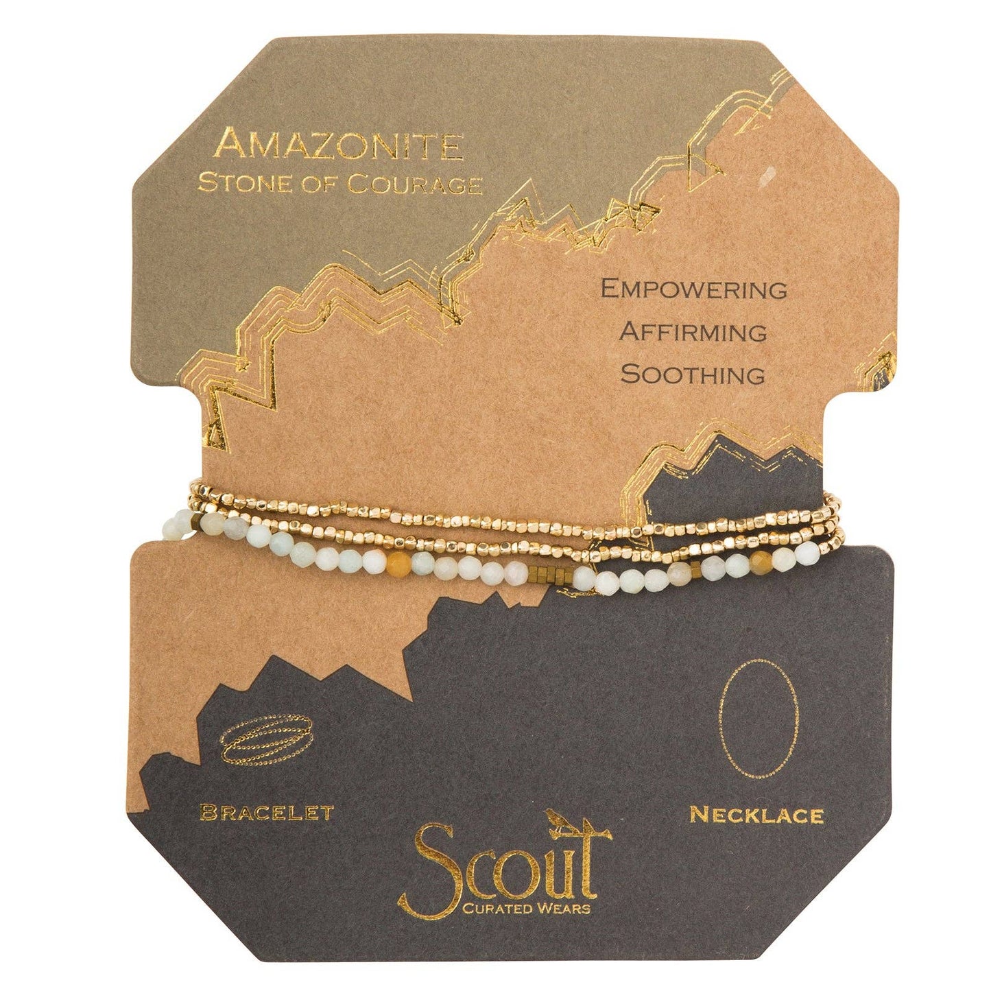 Scout Curated Wears - Delicate Stone Amazonite - Stone of Courage