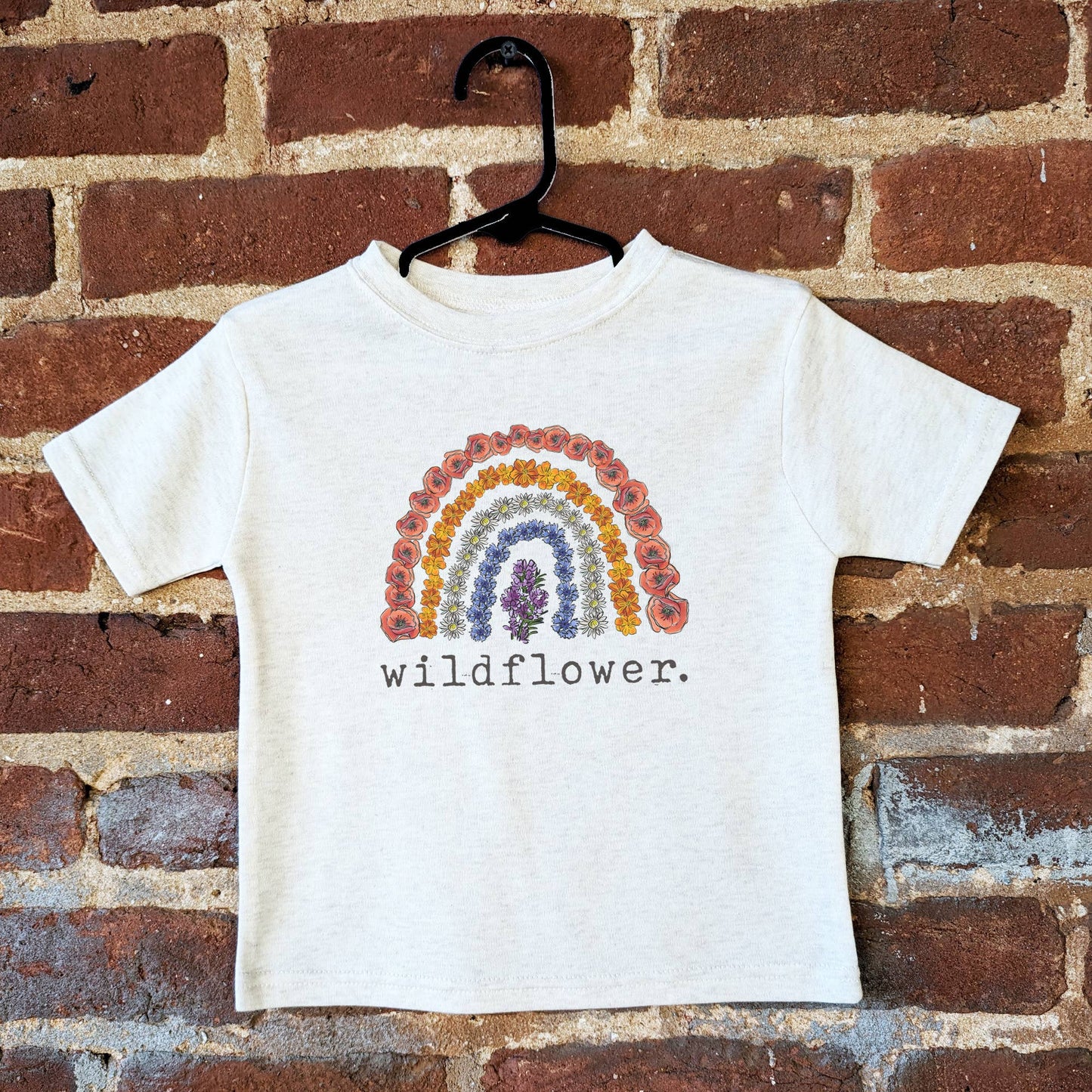 "Wildflower" Spring Nature T-shirt for Girls