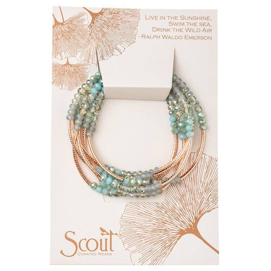 Scout Wrap : Neptune/rose gold