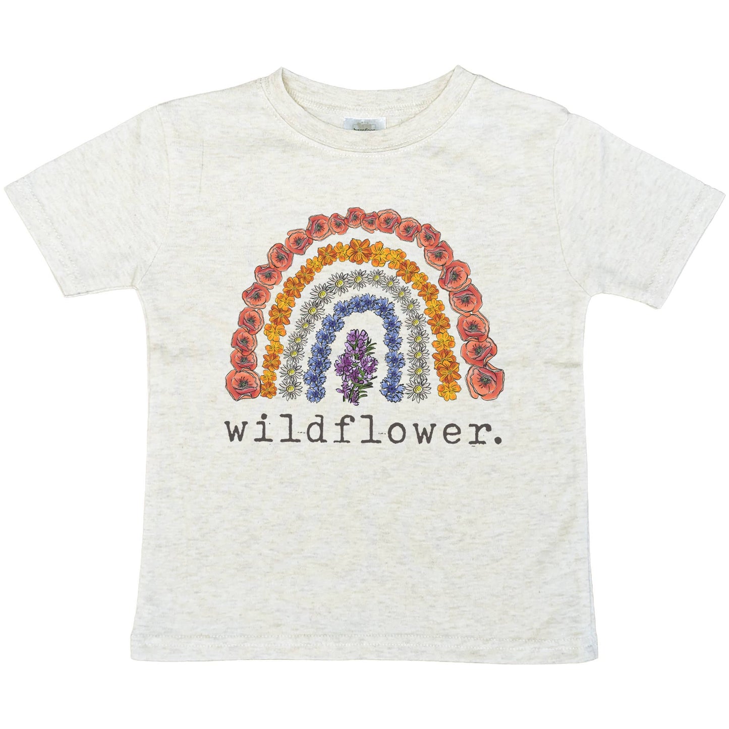 "Wildflower" Spring Nature T-shirt for Girls