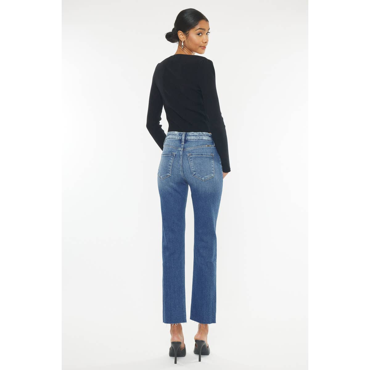 Kancan High Rise, Slim Straight Jeans