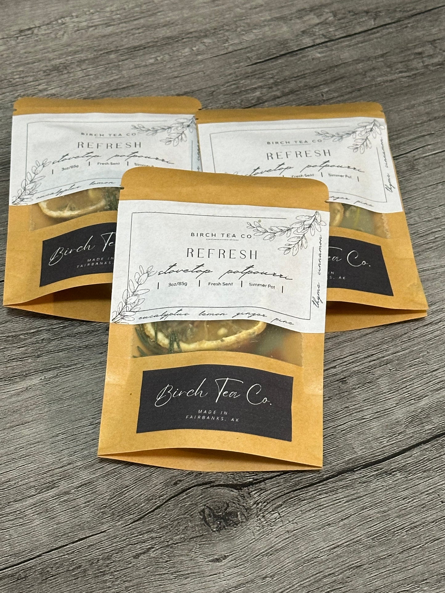 Birch Tea Co. Stovetop Potpourri Blends