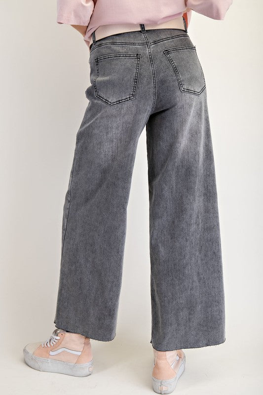 Soft Wash Stretch Black Denim
