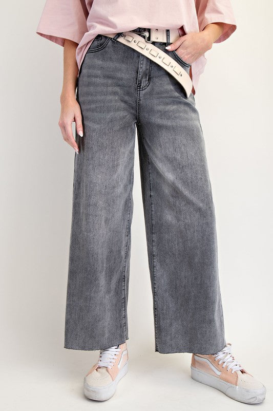 Soft Wash Stretch Black Denim