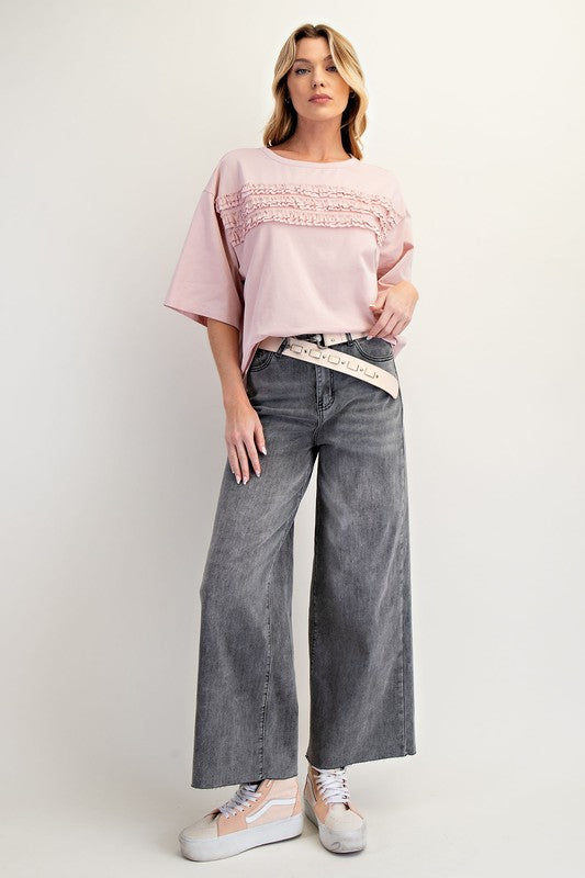 Soft Wash Stretch Black Denim