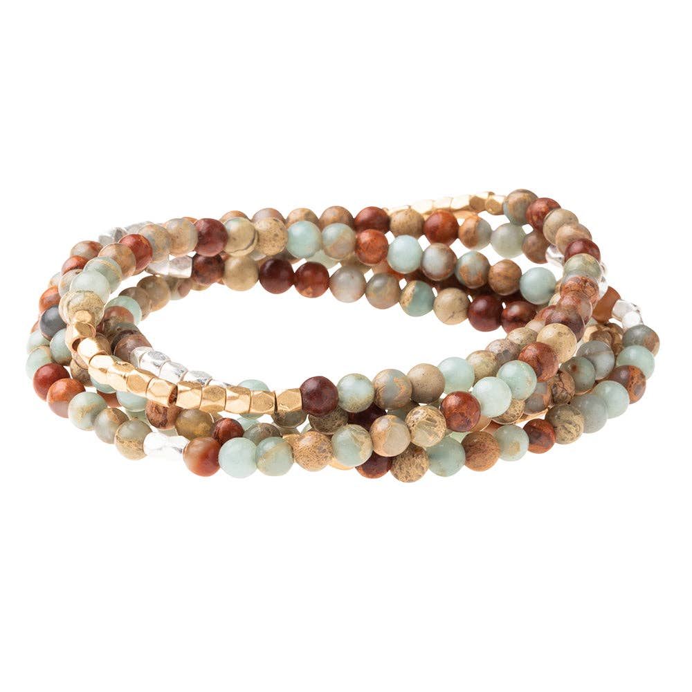 Scout Curated Wears - Stone Wrap: Aqua Terra - Stone of Peace