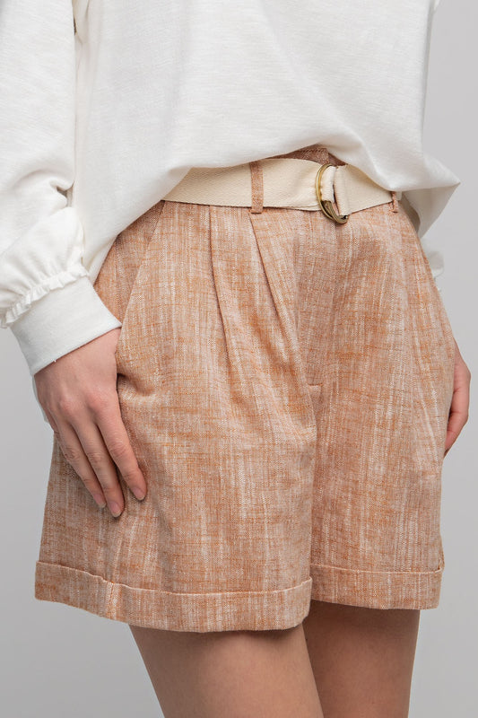 Linen Short Pants