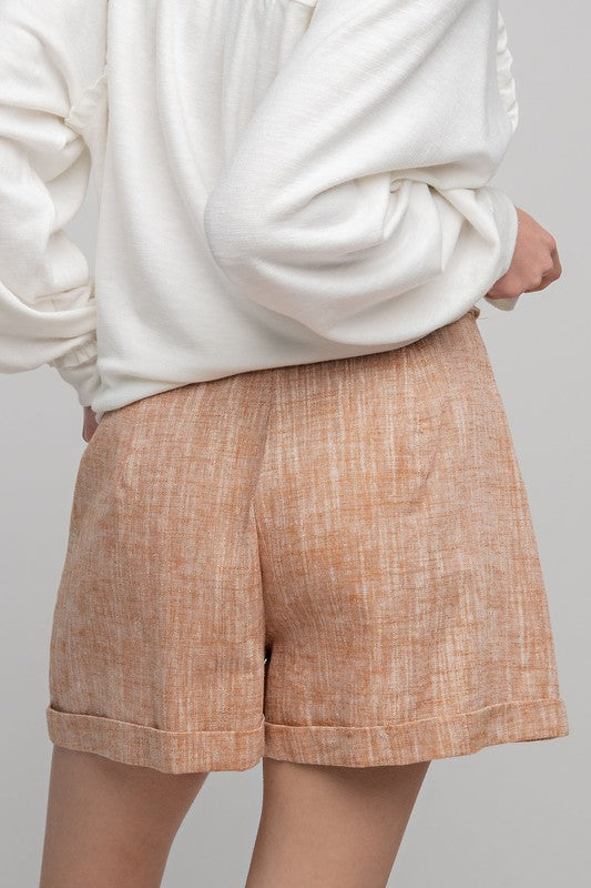 Linen Short Pants