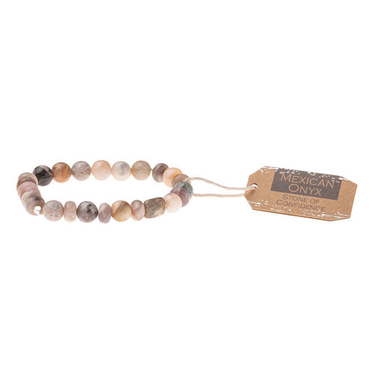 Scout Curated Wears - Mexican Onyx Stone Bracelet - Stone of Confidence